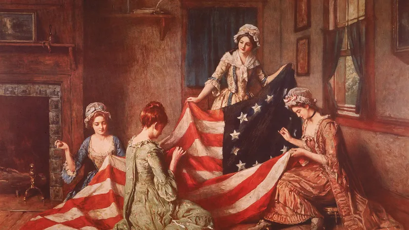 bandera original de betsy ross