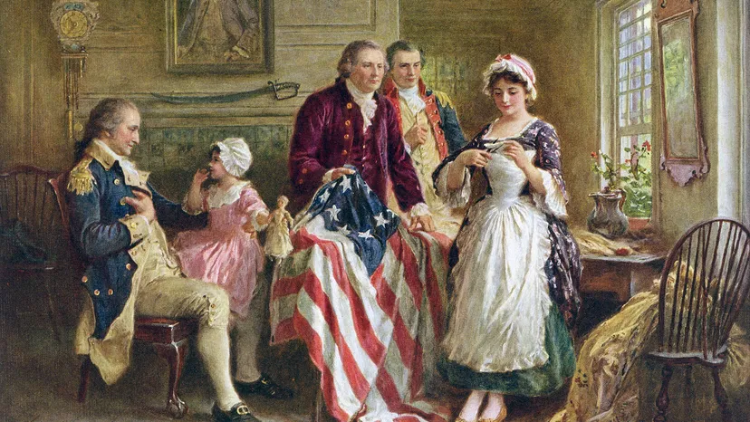 bandera original de betsy ross